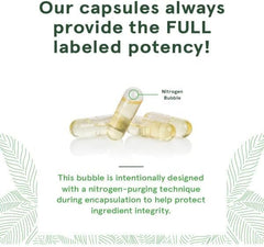 Gluten-free capsule label