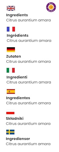 Pure, undiluted Petitgrain oil in amber bottle