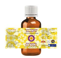 Pack of two 100ml Deve Herbes Petitgrain oil bottles