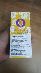 Product shot of Styrax essential oil by Deve Herbes with bottle and label