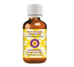 Deve Herbes Citronella Essential Oil 50ml amber glass bottle