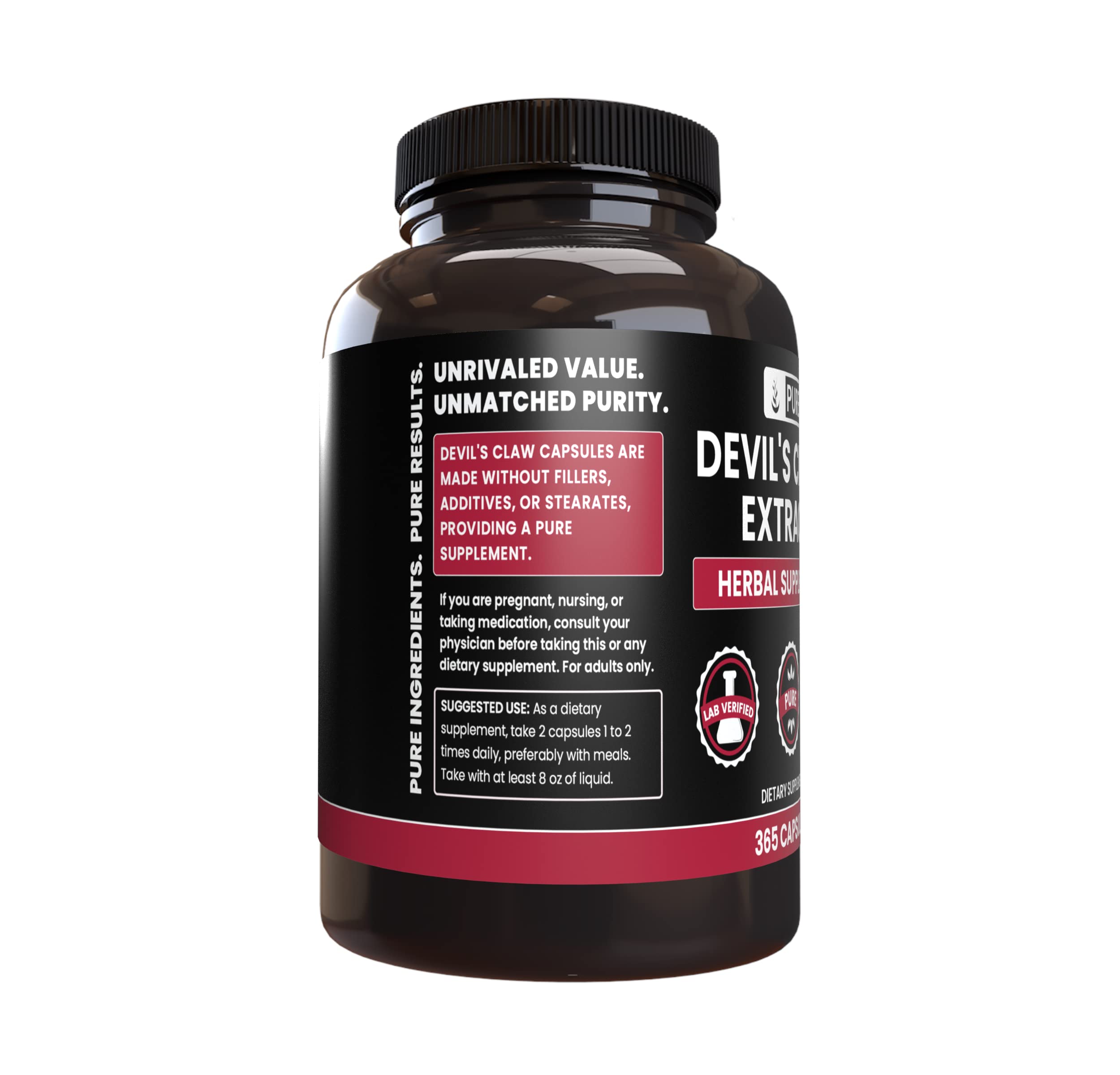 Devil's Claw capsules single-ingredient formula