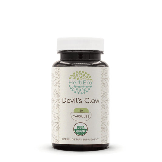 Devil's Claw USDA Organic 60 capsules bottle