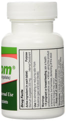 Devrom internal-deodorant tablets bottle close-up highlights chewable convenience.