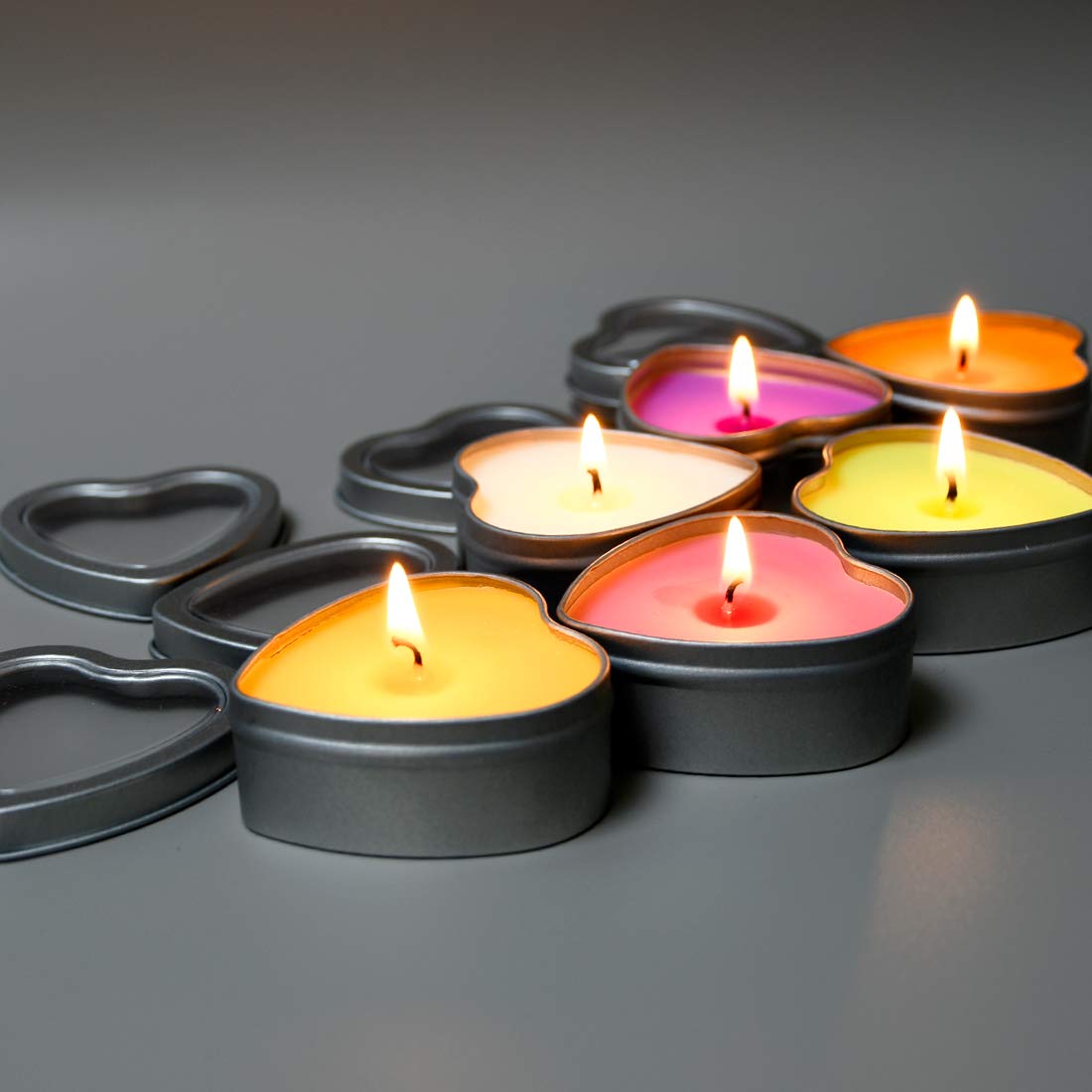DEYBBY clean-burning soywax candle delivers a quiet, eco-friendly burn.