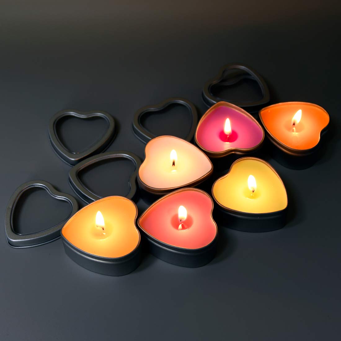 DEYBBY romantic Valentine table light adds intimate, soft illumination.