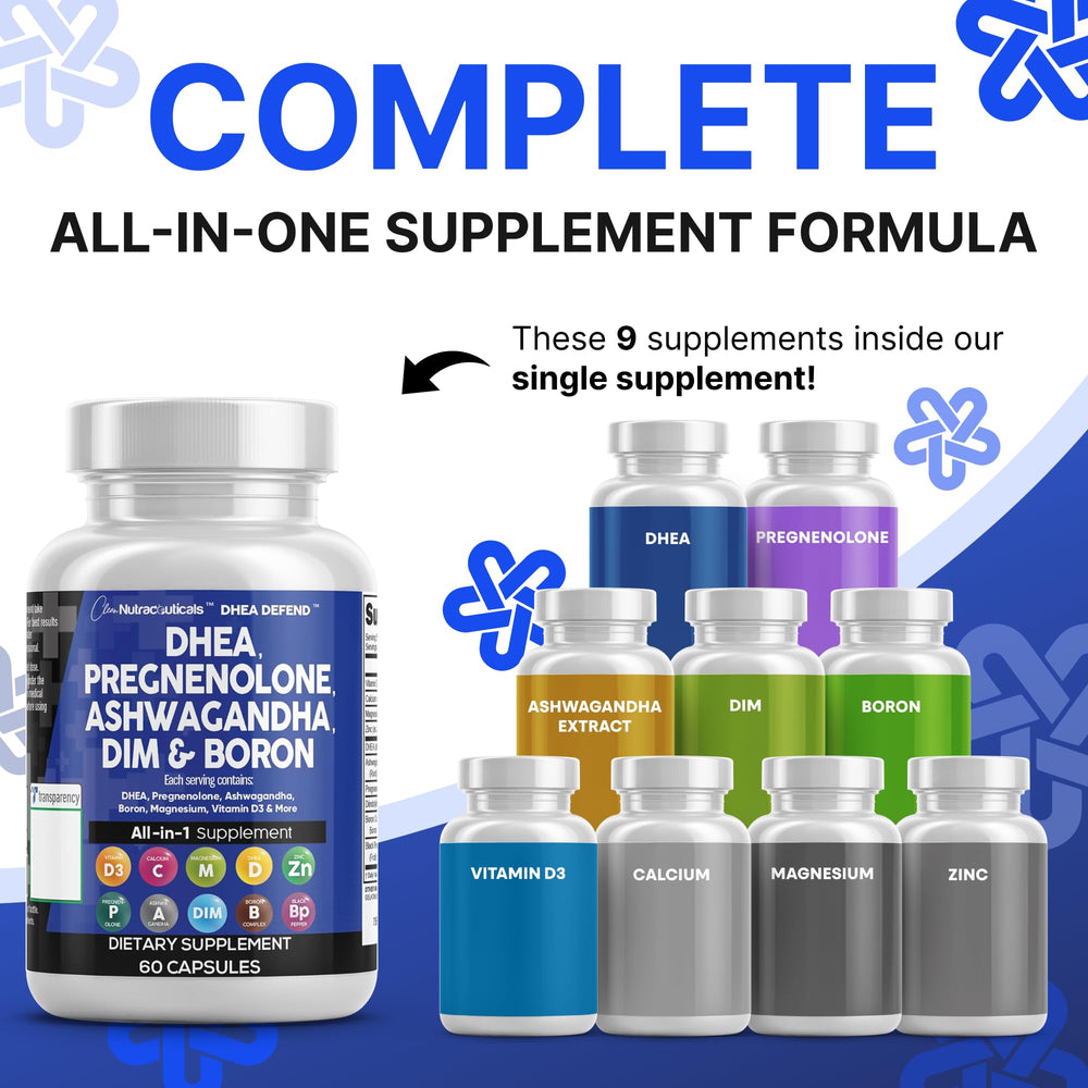 Back label with supplement facts