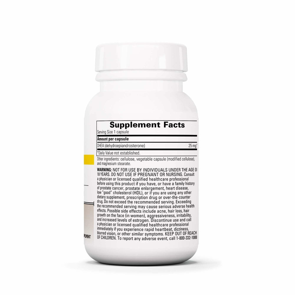 Vegan, gluten-free and dairy-free DHEA-25 formula