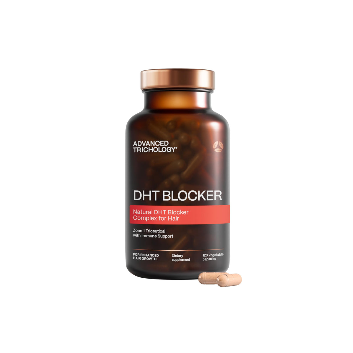 DHT Blocker bottle product image and label