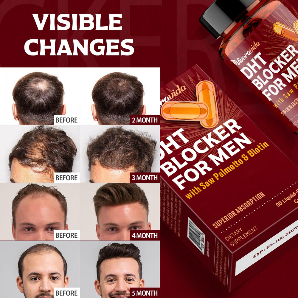 Natural herbal extracts in DHT blocker for men
