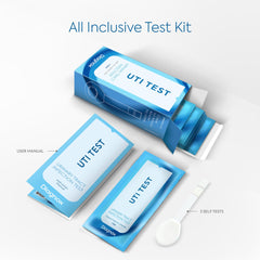 Hygienic clean grip handle on Diagnox UTI test strips