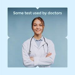 FDA-cleared badge on Diagnox UTI Test Strips packaging