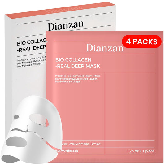Dianzan packaging for Overnight Bio-Collagen Mask shows premium design, ideal for gifting.