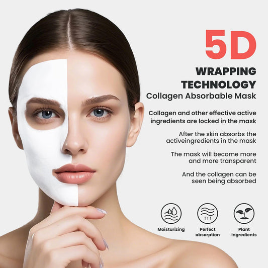 Dianzan mask sachets on display highlight convenient, travel-ready sheets.