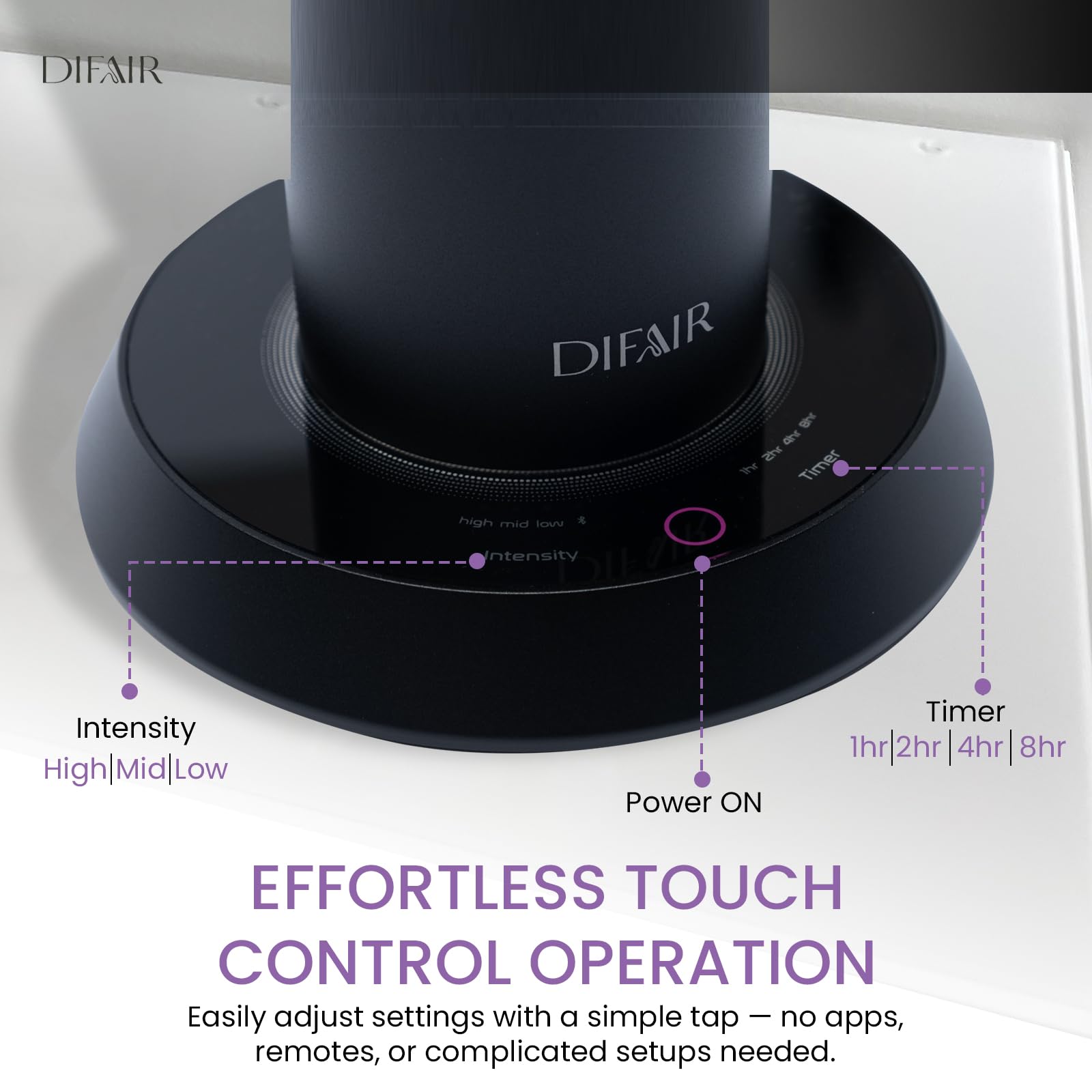 Waterless aroma diffuser dispersing aroma in a 360-degree pattern