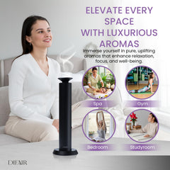 Hypoallergenic diffuser suitable for home, office, and spa environments