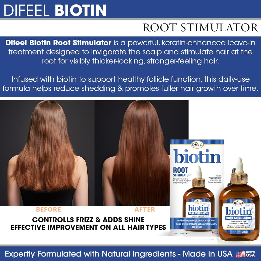 Difeel Biotin Root Stimulator closeup texture shows silky serum