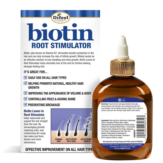 Difeel Biotin Root Stimulator pump for easy daily application