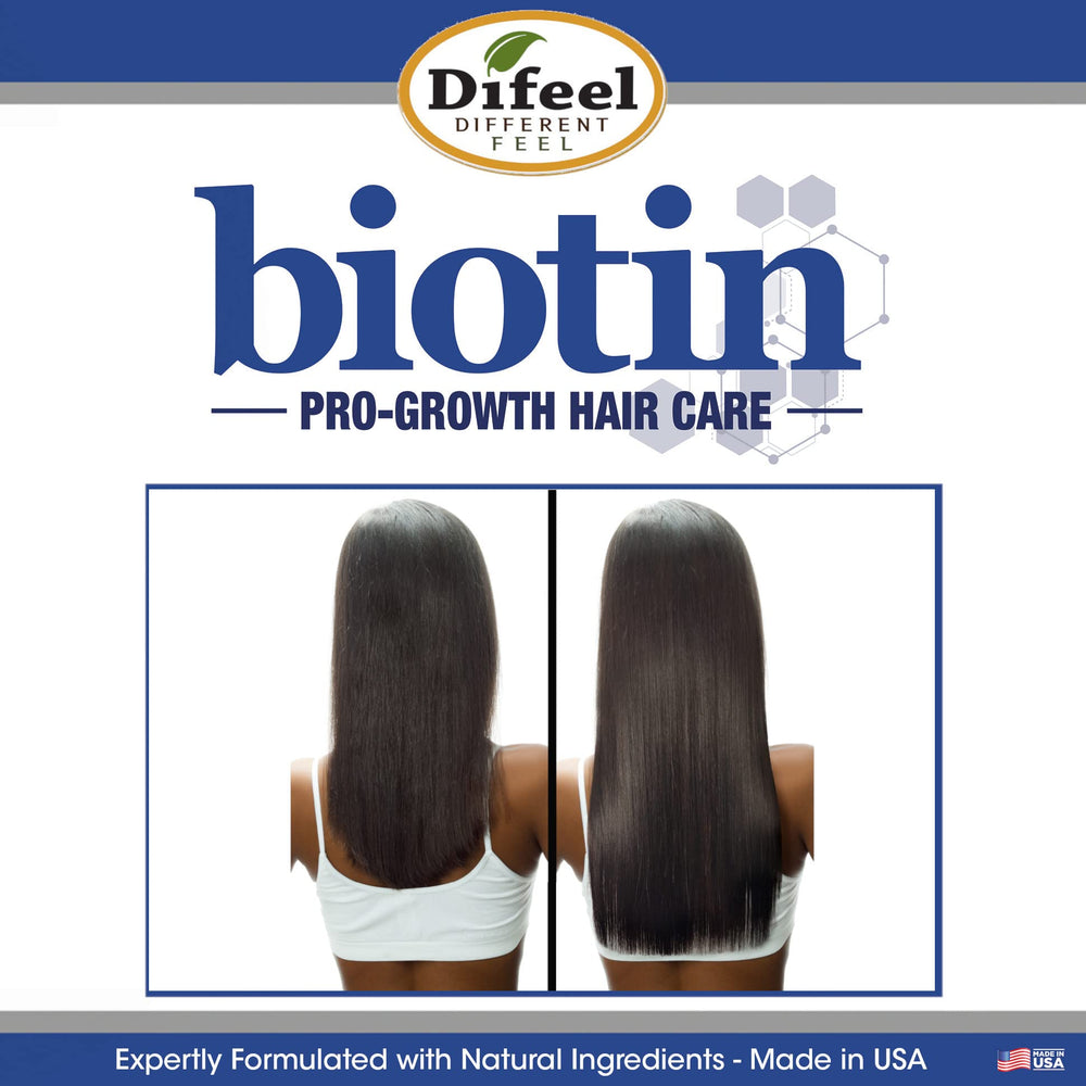 USA-made packaging of Difeel Biotin Styling Cream.