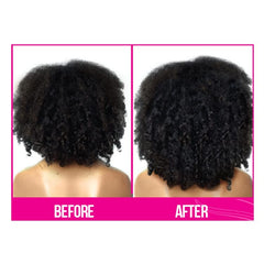 Difeel Made in USA label on premium hair oil packaging.