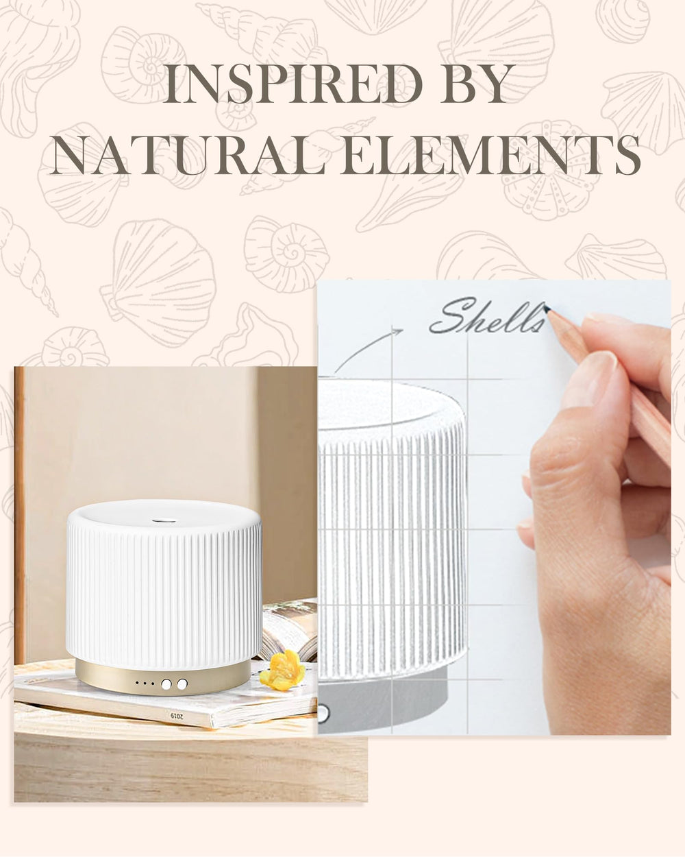 Diffuser showing 280ml capacity for large rooms