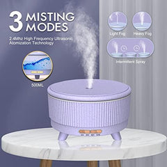 Aromatherapy diffuser with 3 mist modes