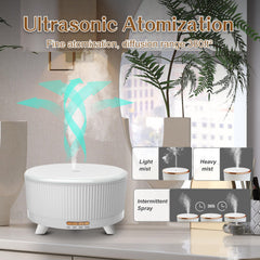 Ultrasonic diffuser with 500ml capacity and cool mist