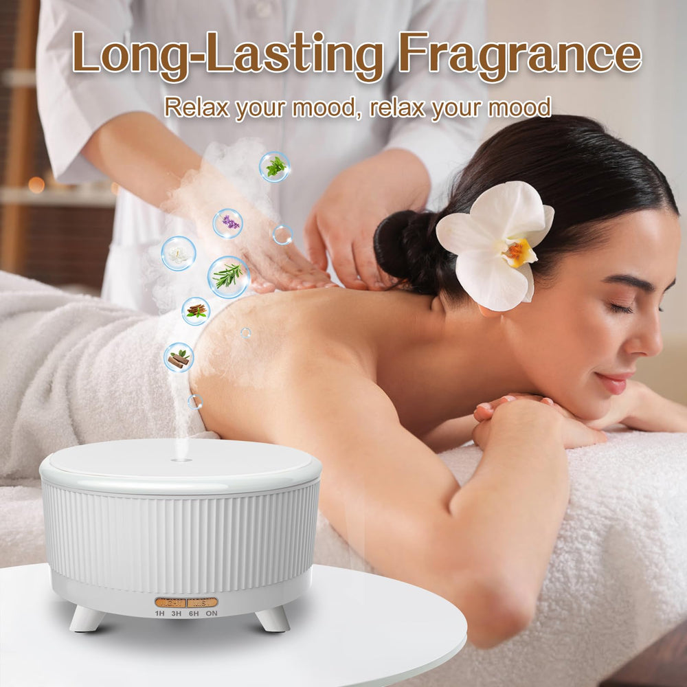 Decor diffuser for home with seven color LED lights