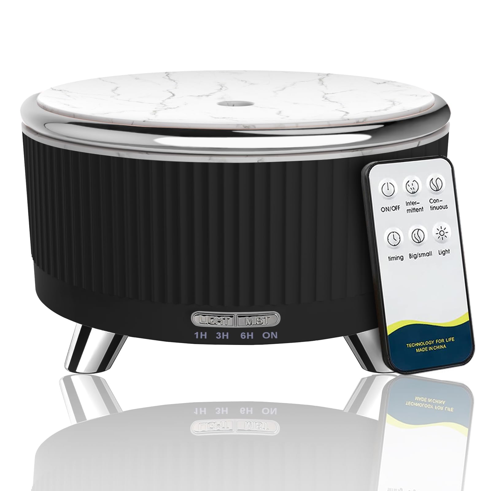 500ml essential oil diffuser in large room with remote control