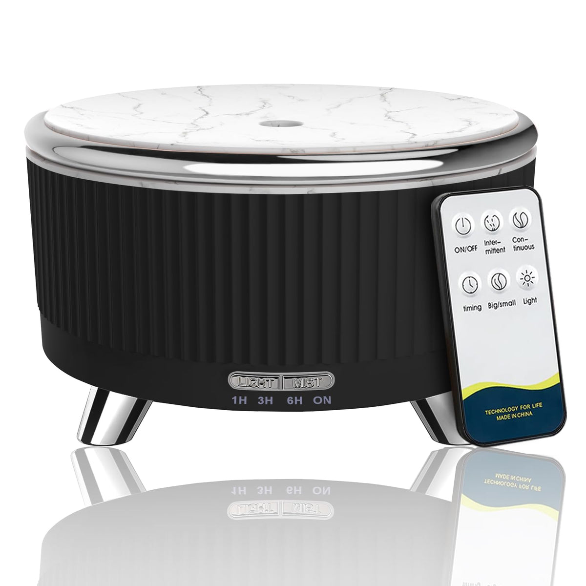 500ml essential oil diffuser in large room with remote control