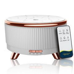 500ml large room diffuser with white marble grain finish