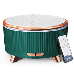 500ml ultrasonic essential oil diffuser with remote and marble finish