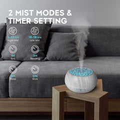Six essential oils set included with diffuser