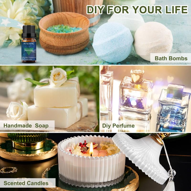 Diffuser with aromatherapy oil setup