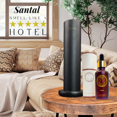 Diffuser or burner lamp setup with Mystic Romance Santal oil