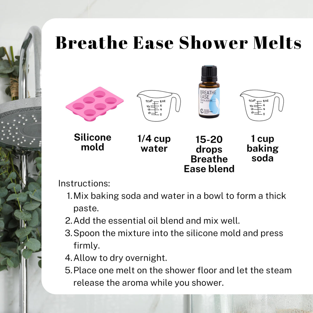 Close-up of diffuser with Breathe Ease essential oil