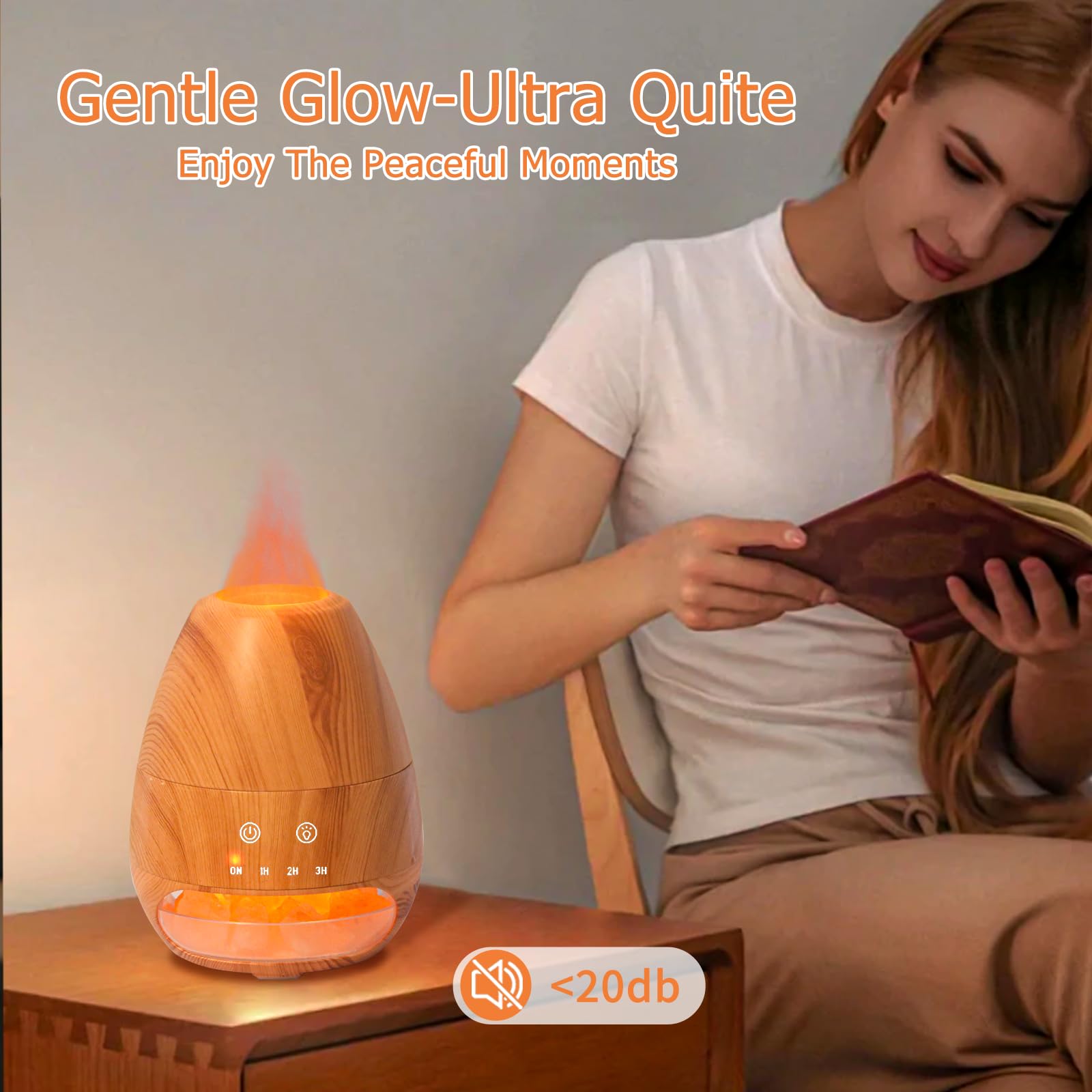 Gift-ready Himalayan salt diffuser package