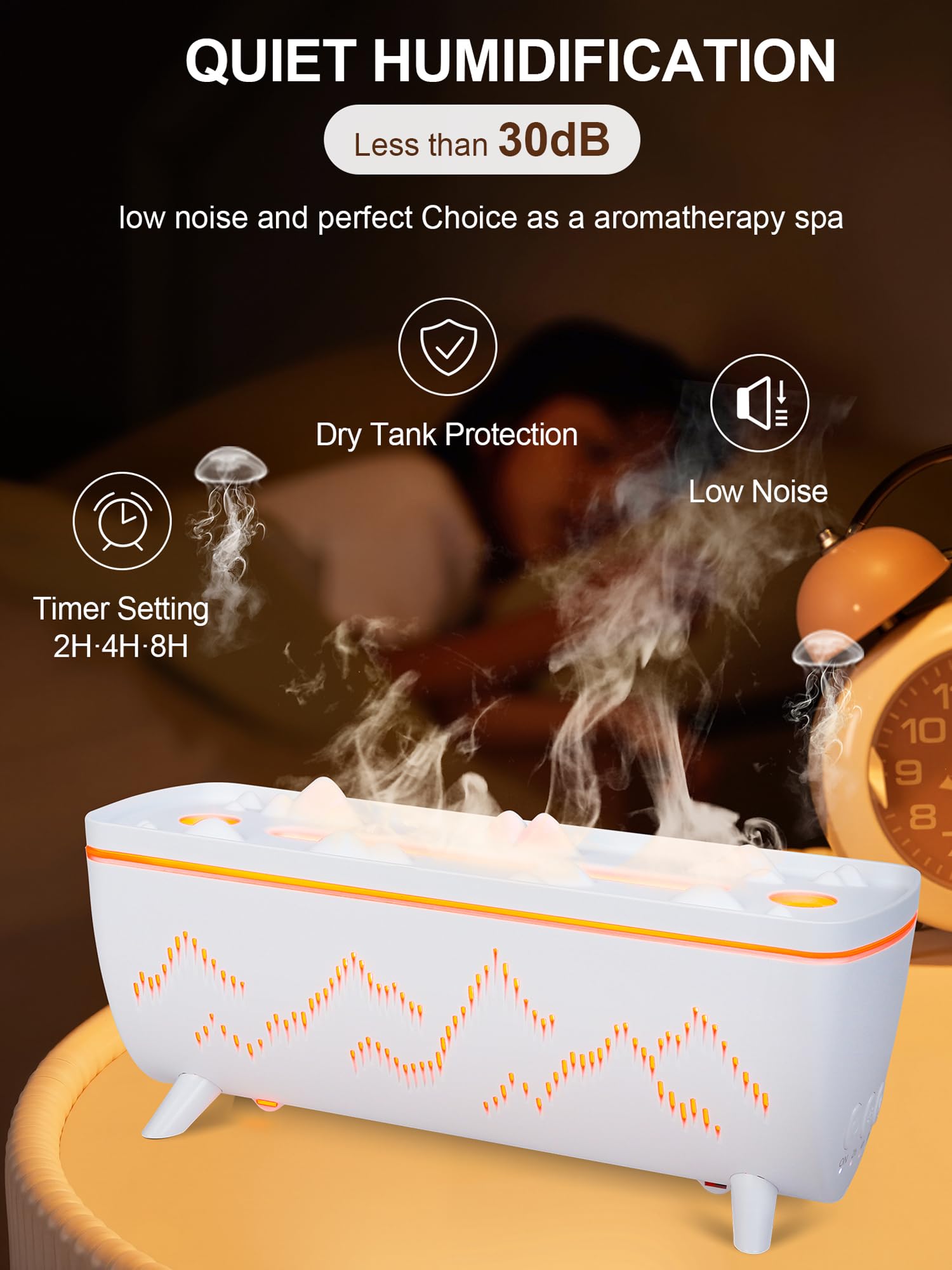 Leak-proof diffuser with auto shut-off feature