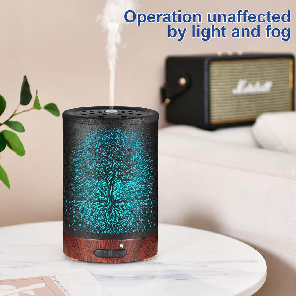 Diffuser showing customizable LED night light