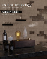 Diffuser in a modern home office setting