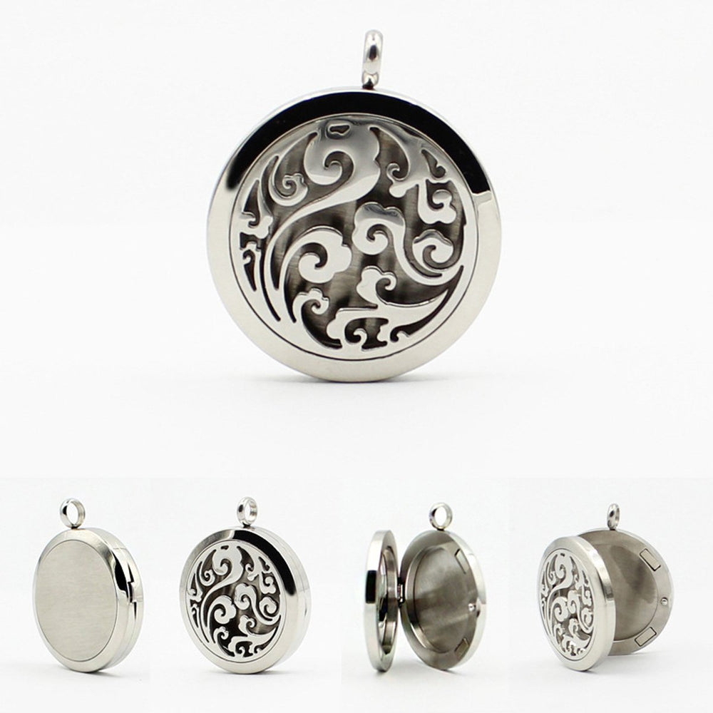 Close-up of 30mm diameter diffuser locket
