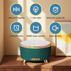 diffuser displaying 7 color night light