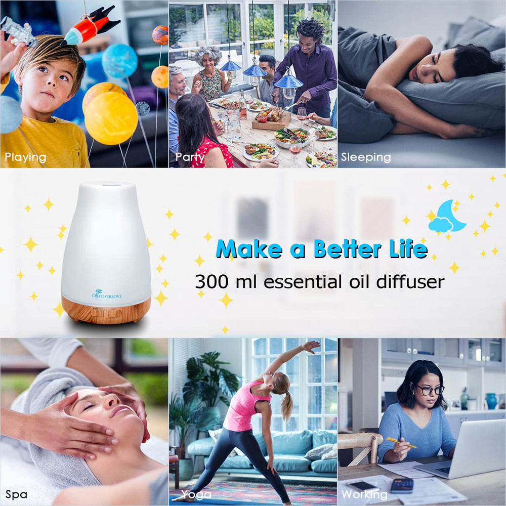 Diffuser in an office setup