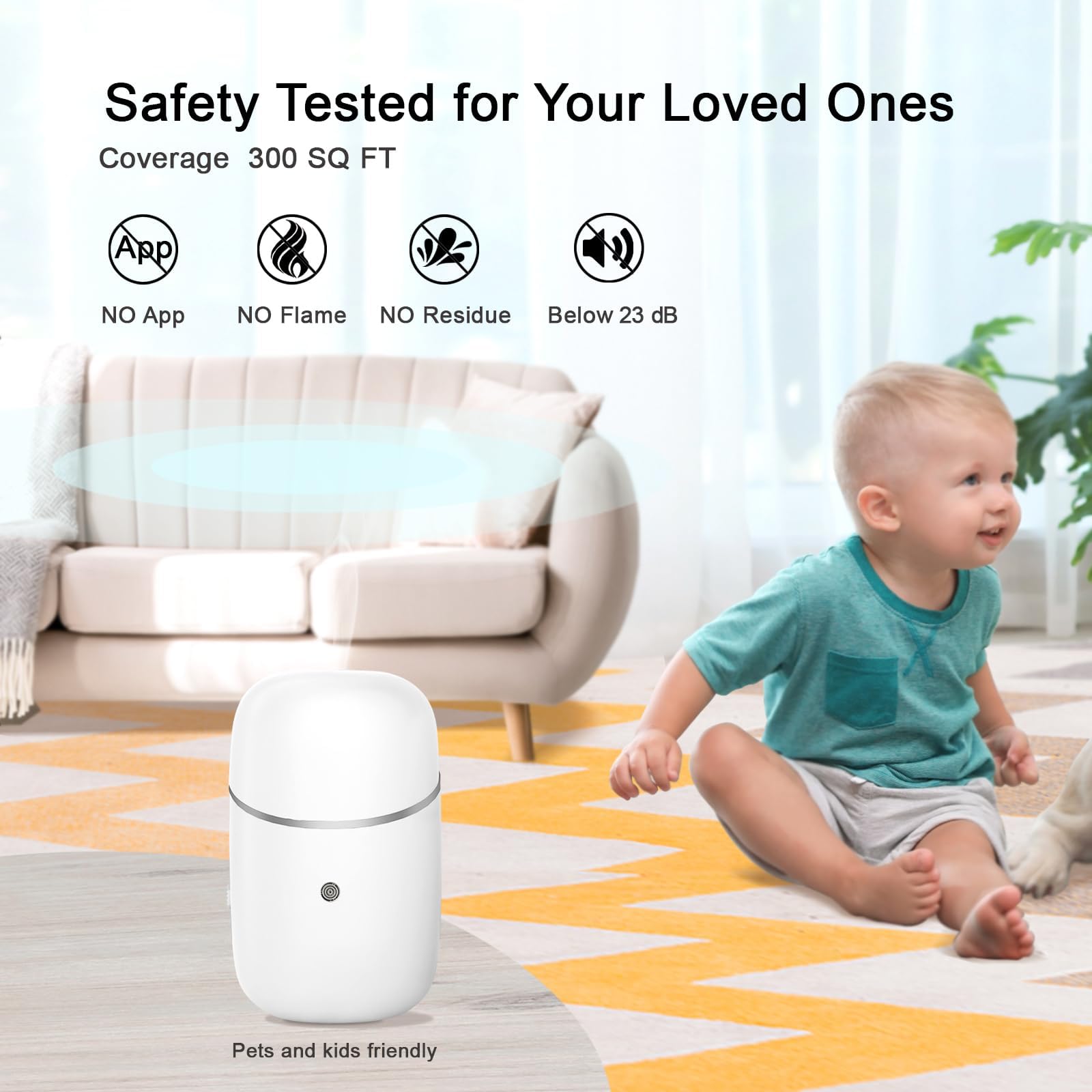 Gift-ready packaging of wall plug-in diffuser