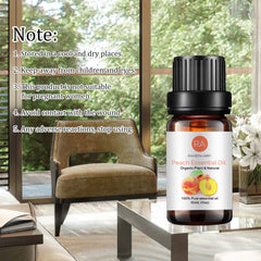 Room diffuser with Peach essential oil