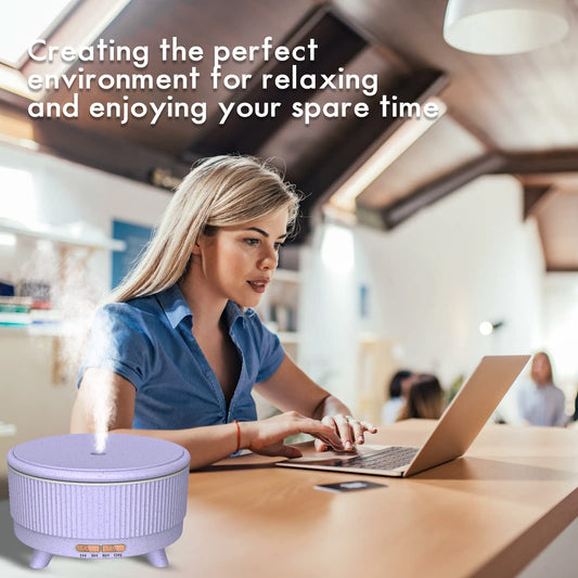 Essential oil diffuser with remote control