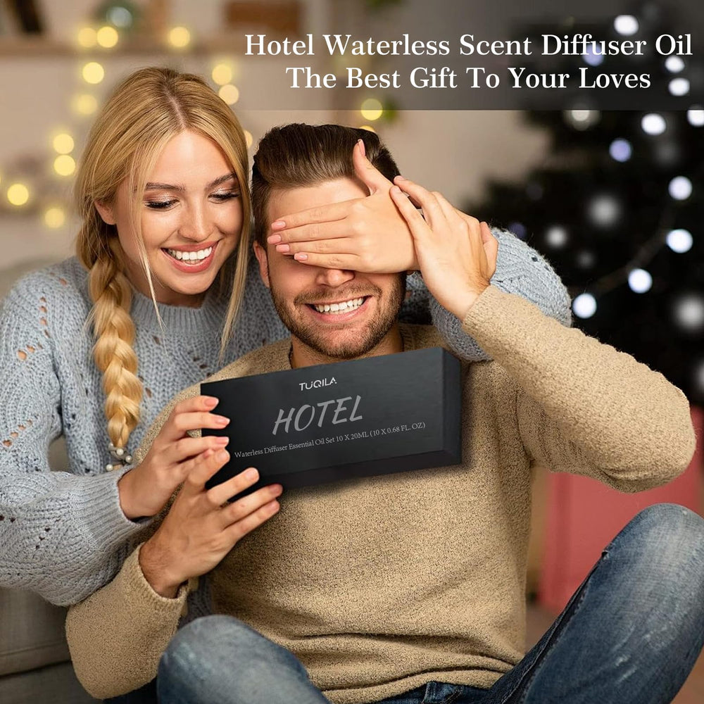 Hotel luxury waterless diffuser set – Infinity scent bottle