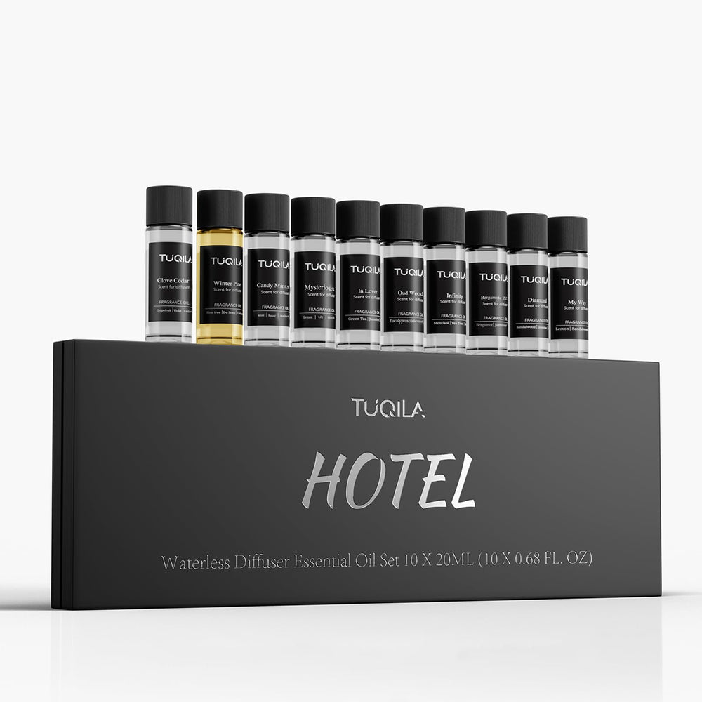 Hotel luxury waterless diffuser set – My Way scent bottle