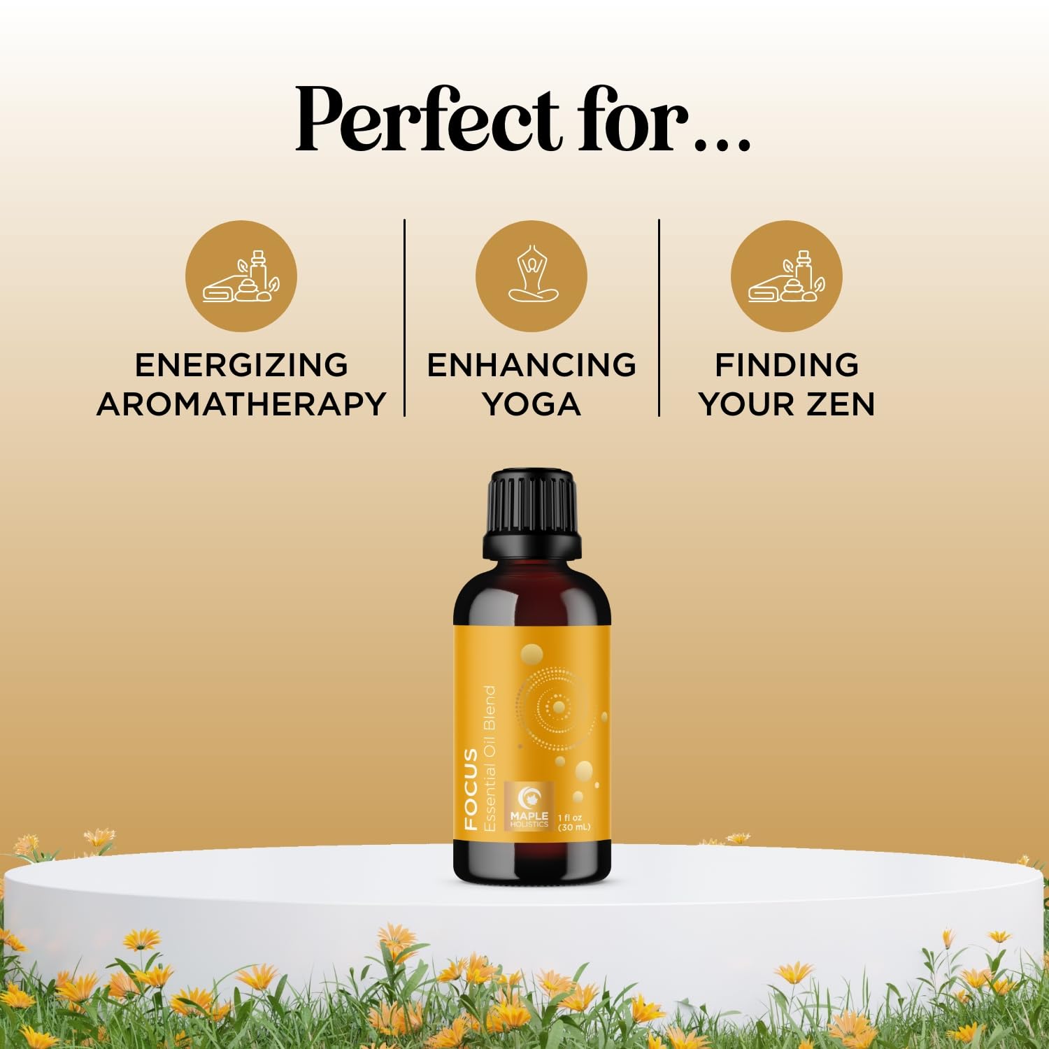 Diffuser setup with Focus essential oil blend