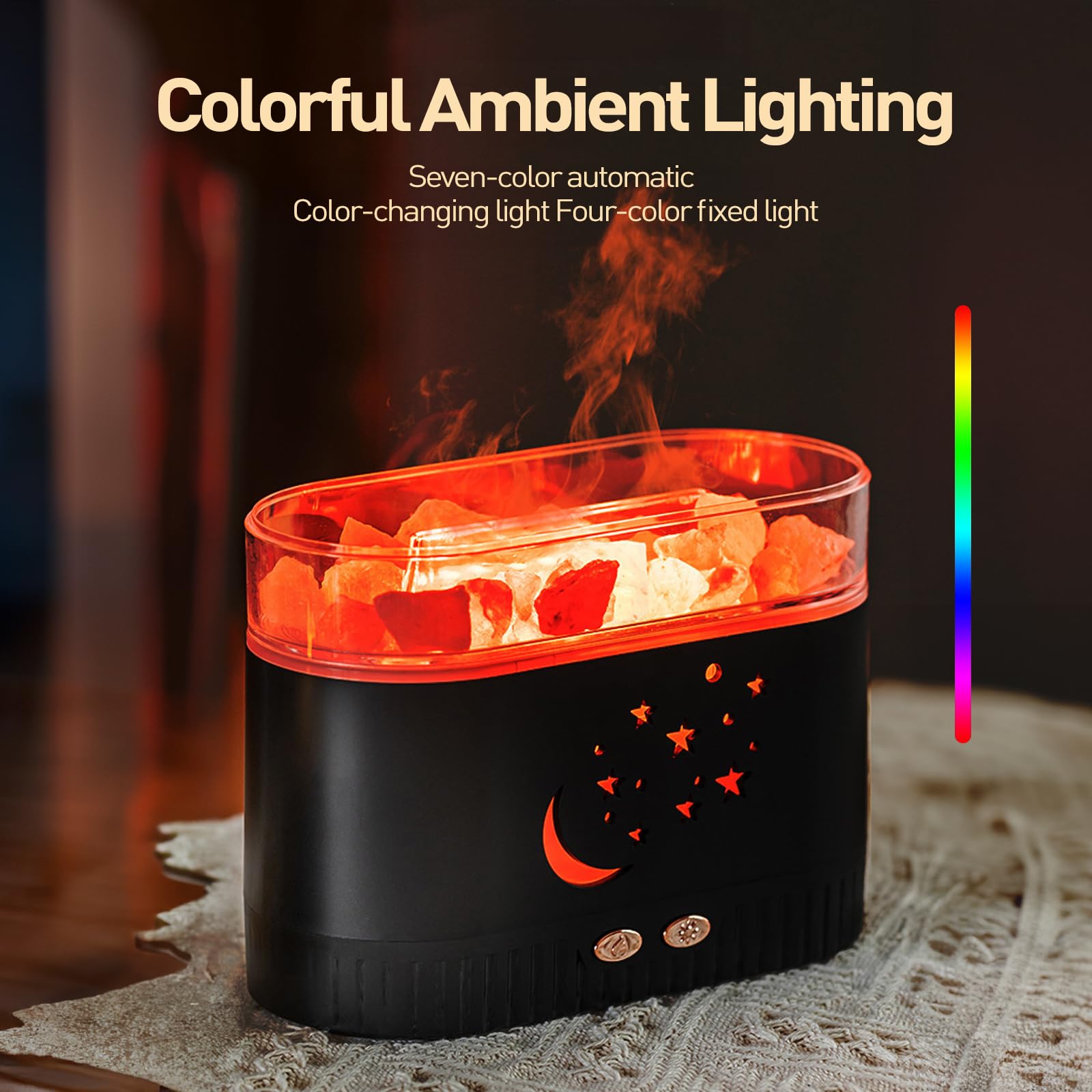 Timer options for diffuser: 1h, 3h, 6h